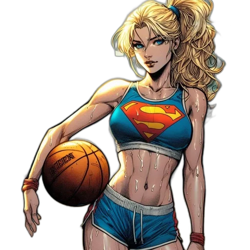 comic book art, concept art, cartoon, fantasy art transparent PNG cut-out