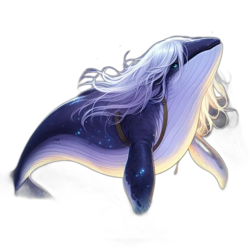 creature, hair, animal, dragon transparent PNG cut-out