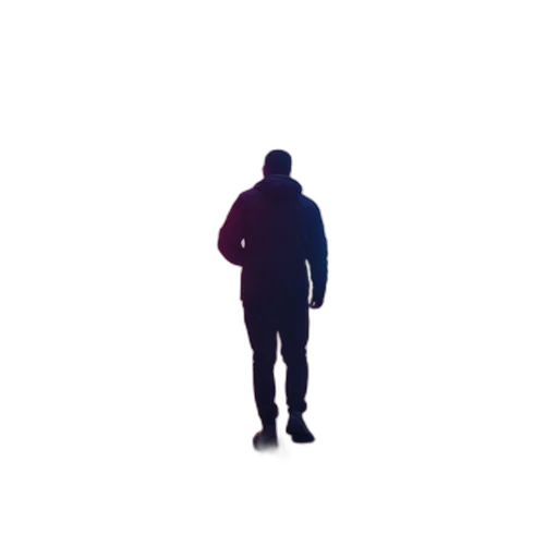 jacket, staff, creature, face transparent PNG cut-out