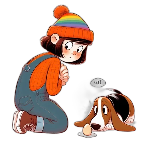 hat, animal, creature, cartoon transparent PNG cut-out