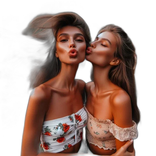 dress, face, photorealistic, oil painting transparent PNG cut-out