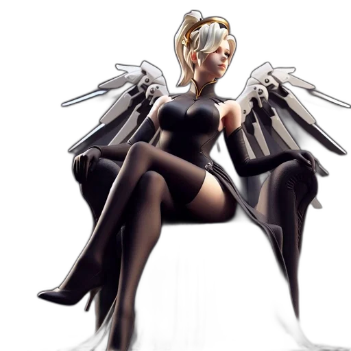 concept art, comic book art, fantasy art, 3d render transparent PNG cut-out