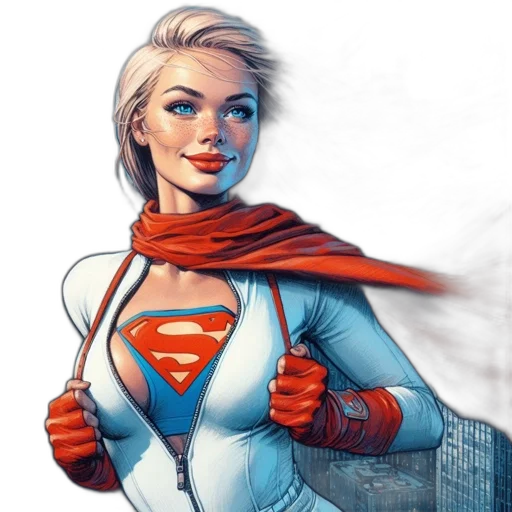 comic book art, concept art, fantasy art, photorealistic transparent PNG cut-out
