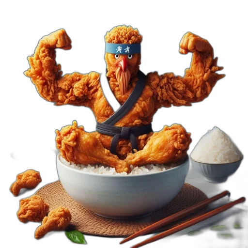 food, animal, creature, photorealistic transparent PNG cut-out