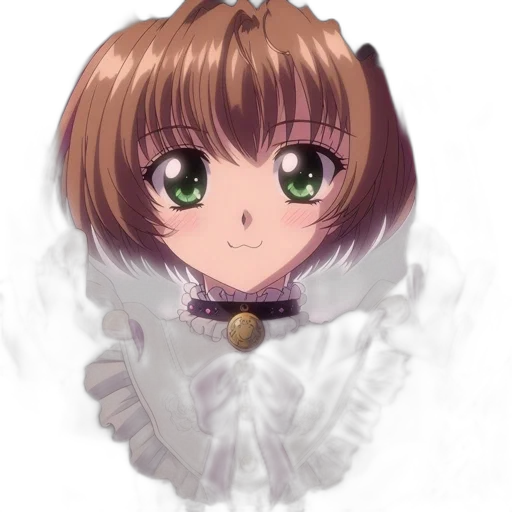 staff, crown, face, flower transparent PNG cut-out