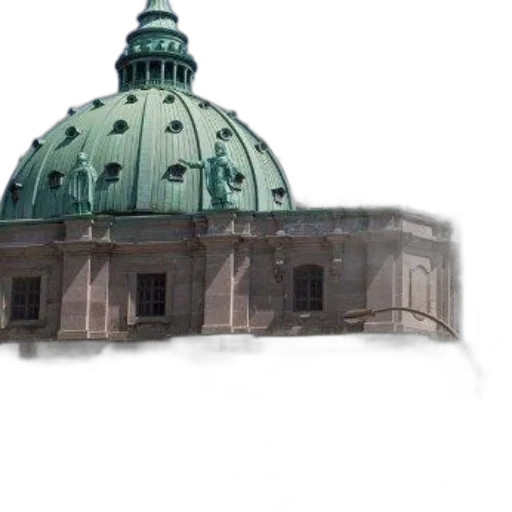 building, crown, 3d render, concept art transparent PNG cut-out