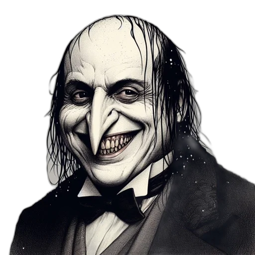 face, mask, creature, concept art transparent PNG cut-out