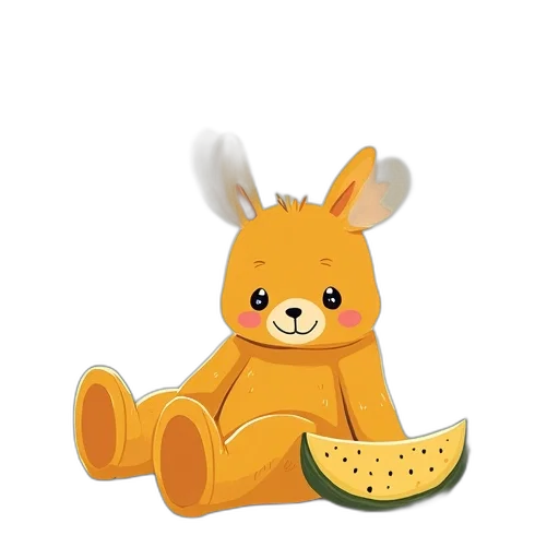 animal, creature, food, 3d render transparent PNG cut-out