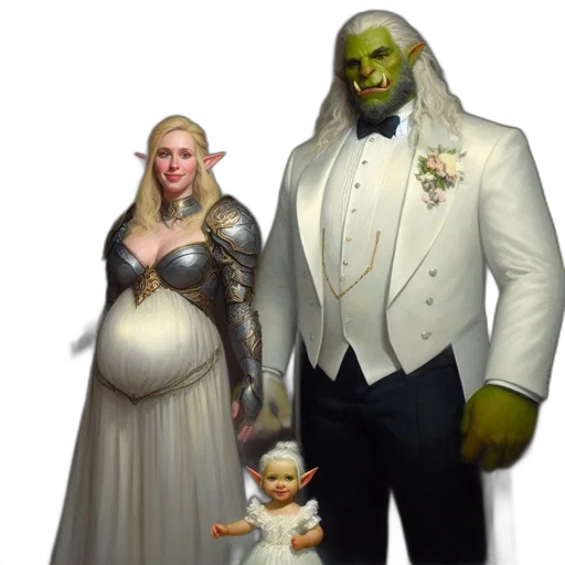 concept art, fantasy art, 3d render, photorealistic transparent PNG cut-out