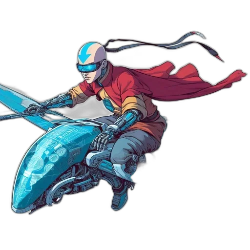 sword, weapon, staff, robot transparent PNG cut-out