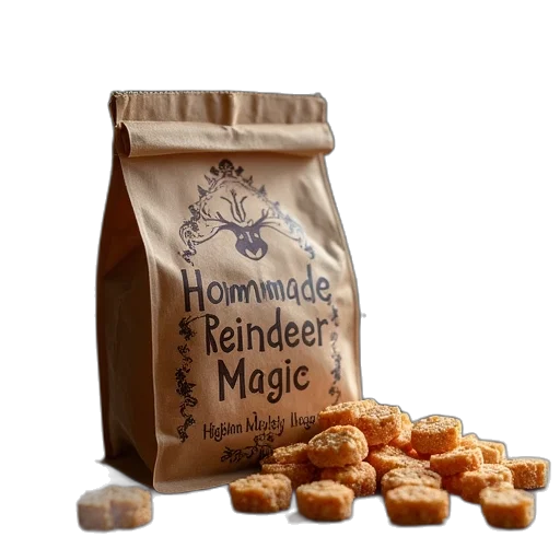 food, bag, homemade, magic transparent PNG cut-out
