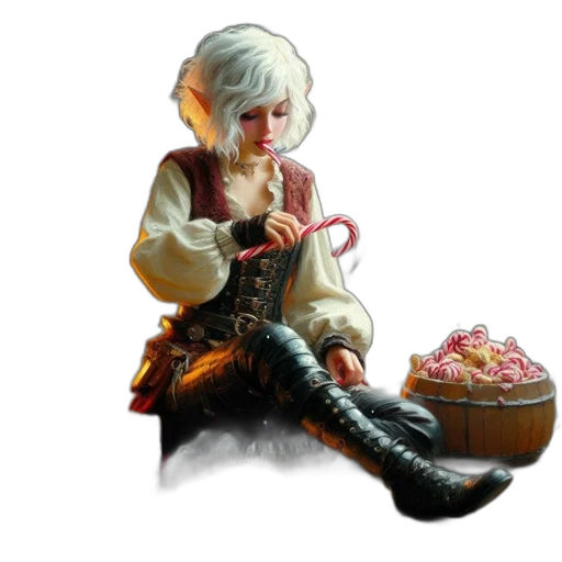 dragon, food, staff, fantasy art transparent PNG cut-out