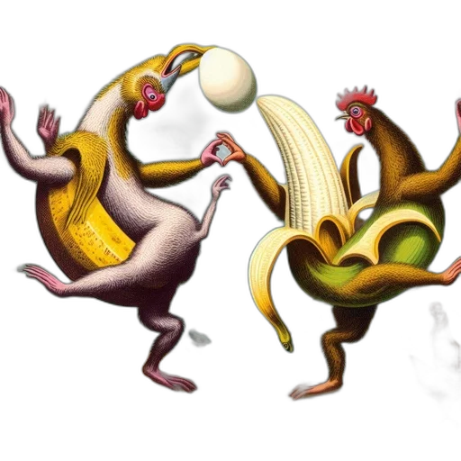 creature, mask, food, hair transparent PNG cut-out