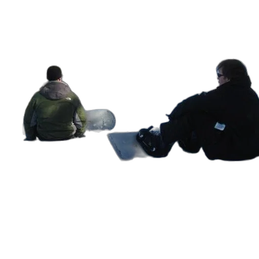 staff, umbrella, jacket, hat transparent PNG cut-out