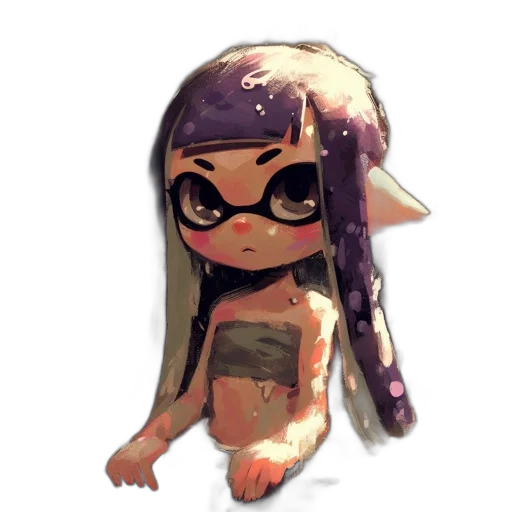 dress, creature, mask, weapon transparent PNG cut-out