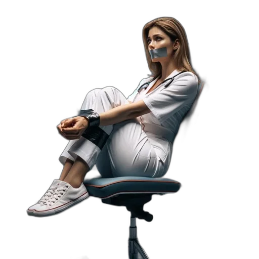 staff, face, mask, shoes transparent PNG cut-out