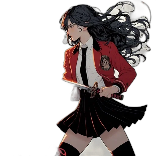 jacket, weapon, staff, concept art transparent PNG cut-out