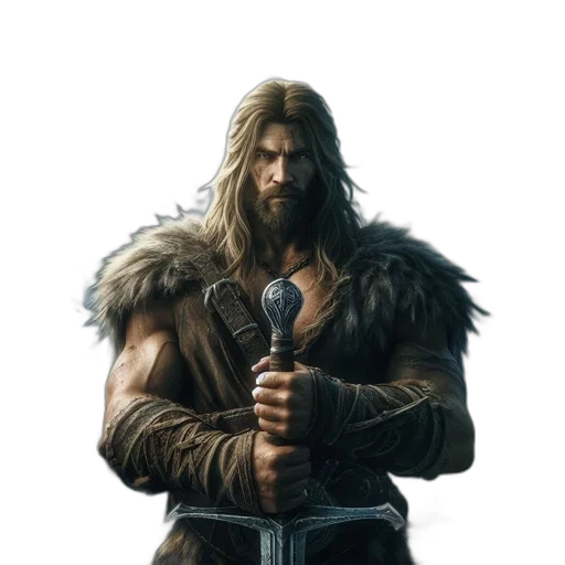sword, weapon, staff, hair transparent PNG cut-out