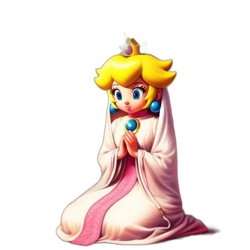 dress, crown, staff, weapon transparent PNG cut-out
