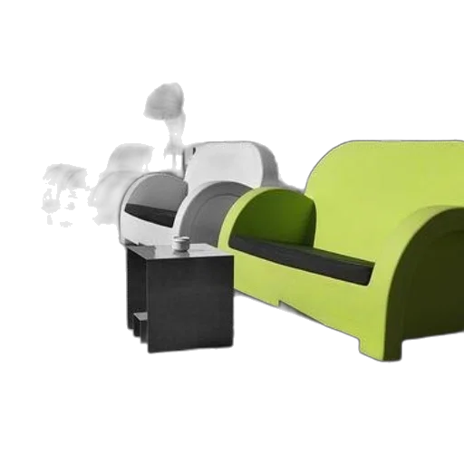 furniture, robot, 3d render, concept art transparent PNG cut-out