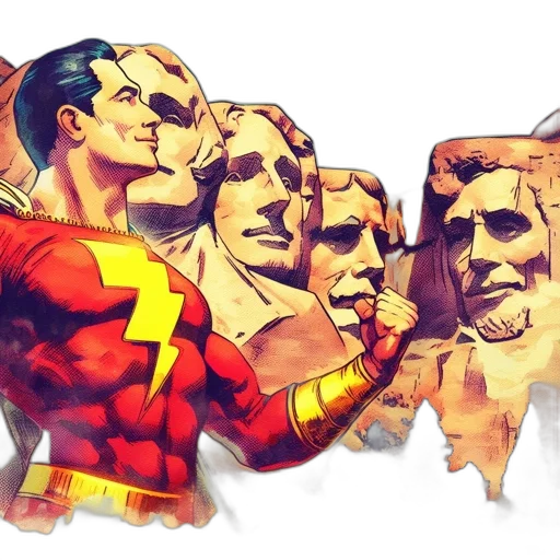 comic book art, concept art, cartoon, 3d render transparent PNG cut-out