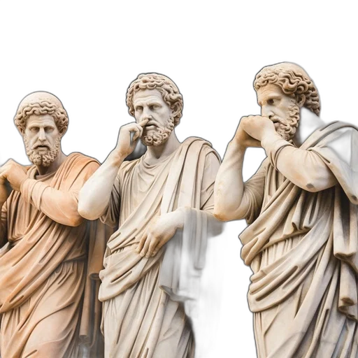 photorealistic, 3d render, vaporwave, three transparent PNG cut-out