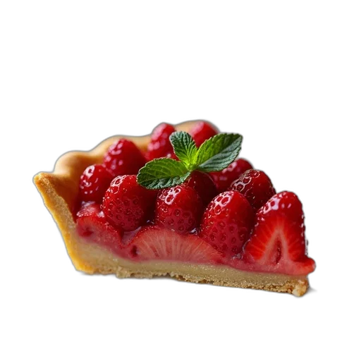 food, crown, photorealistic, 3d render transparent PNG cut-out