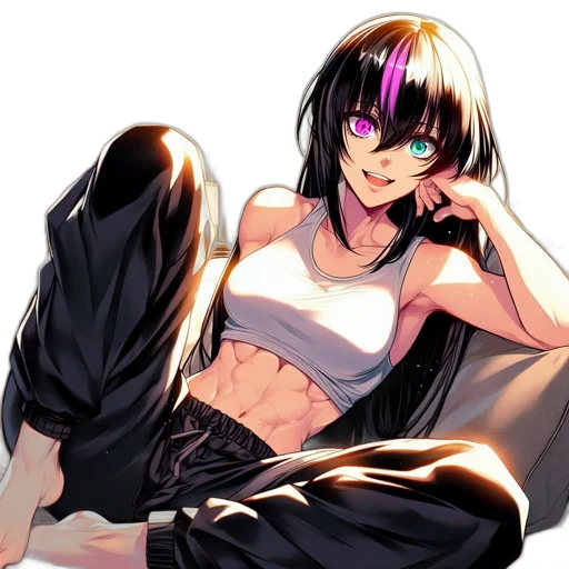jacket, anime, cyberpunk, pixel art transparent PNG cut-out