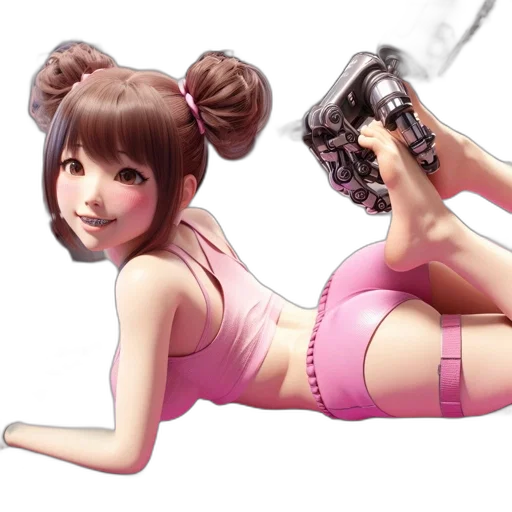 weapon, robot, staff, concept art transparent PNG cut-out