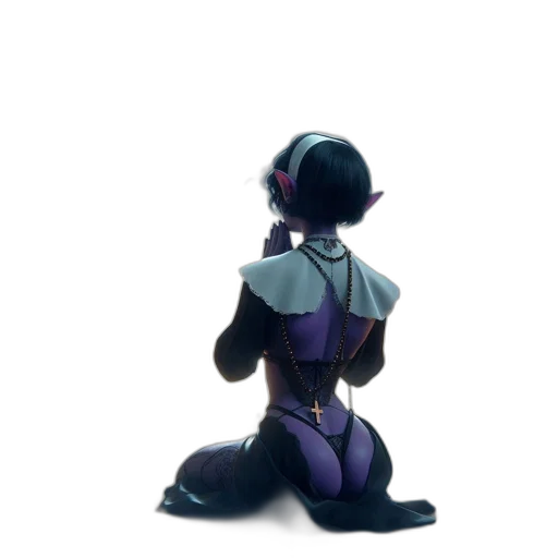 robot, staff, dress, weapon transparent PNG cut-out
