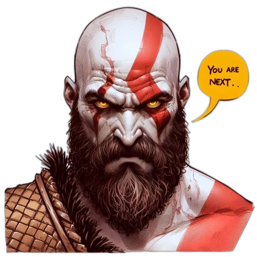 comic book art, concept art, fantasy art, red transparent PNG cut-out
