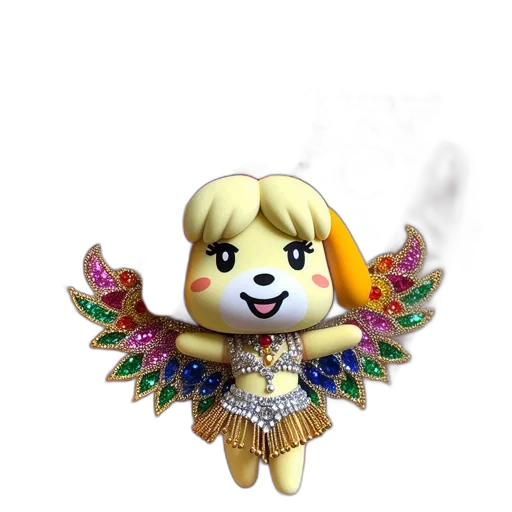 staff, animal, dress, mask transparent PNG cut-out