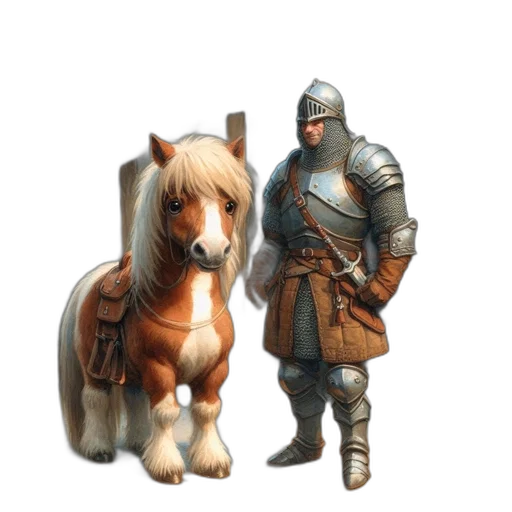 animal, sword, weapon, fantasy art transparent PNG cut-out