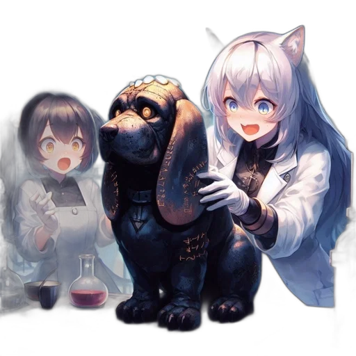 creature, animal, dragon, robot transparent PNG cut-out