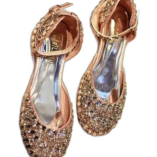 shoes, jewelry, pair, sparkly transparent PNG cut-out