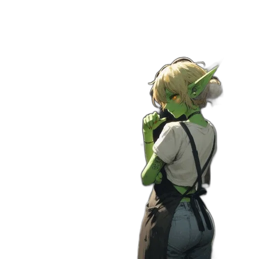 staff, dress, mask, weapon transparent PNG cut-out