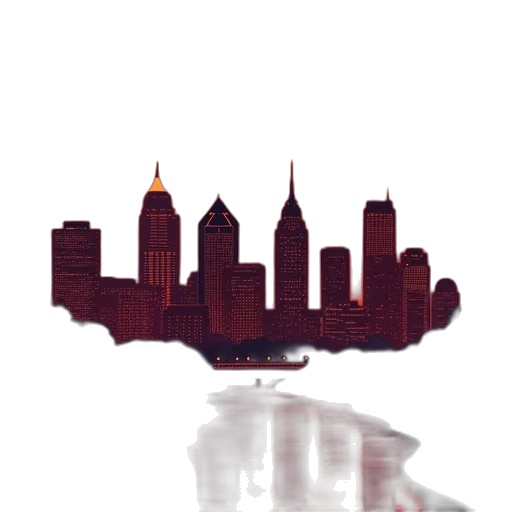 crown, building, concept art, pixel art transparent PNG cut-out