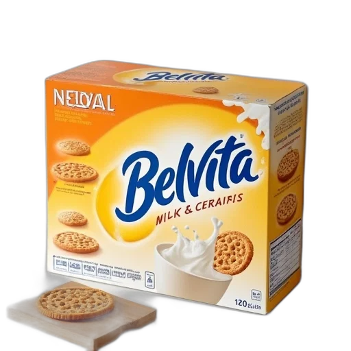 food, bottle, 3d render, belvita transparent PNG cut-out
