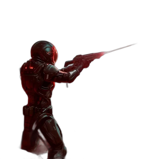 weapon, staff, robot, sword transparent PNG cut-out