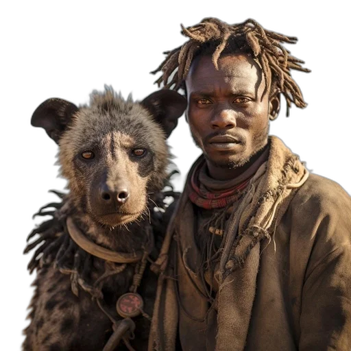 animal, staff, face, creature transparent PNG cut-out