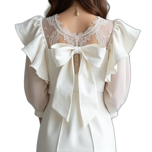 dress, jacket, monochrome, white transparent PNG cut-out