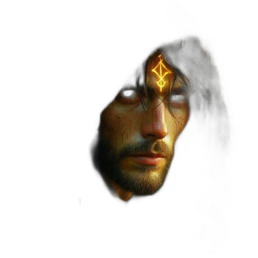 face, mask, crown, sword transparent PNG cut-out