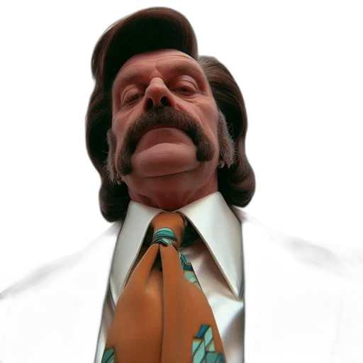 face, staff, jacket, hat transparent PNG cut-out
