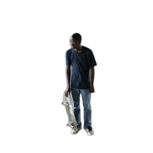 staff, jacket, shoes, robot transparent PNG cut-out