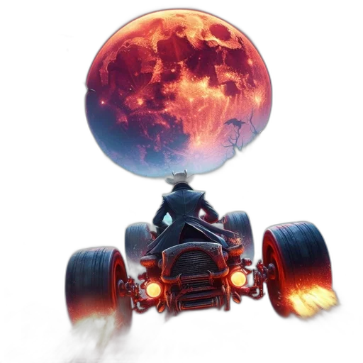 car, robot, weapon, concept art transparent PNG cut-out