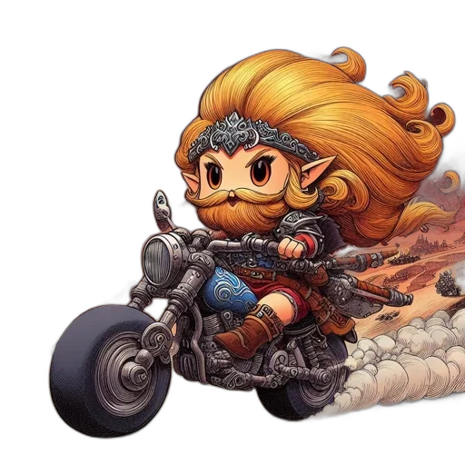 hair, weapon, car, concept art transparent PNG cut-out