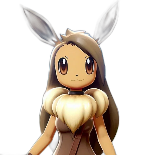 dress, animal, creature, staff transparent PNG cut-out