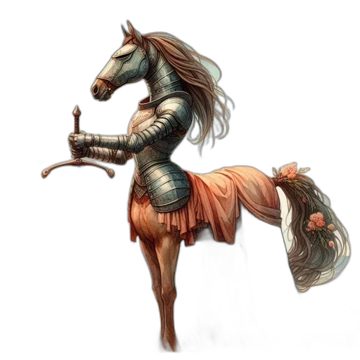 dragon, staff, sword, weapon transparent PNG cut-out