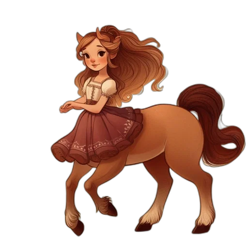 creature, animal, staff, hair transparent PNG cut-out