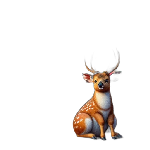animal, creature, crown, staff transparent PNG cut-out